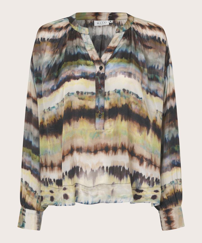 Dolma Blouse, Misty Rose