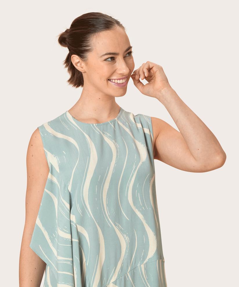 NYXIMA DRESS, Blue Surf