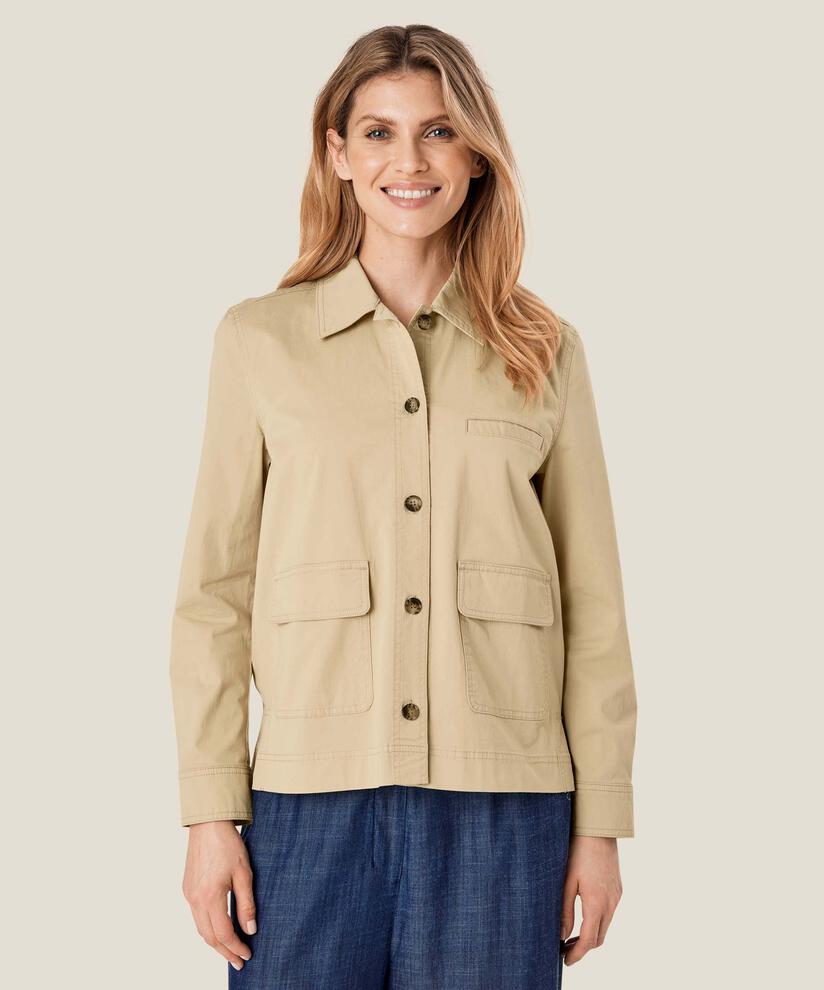 Janila Jacket, Pale Khaki