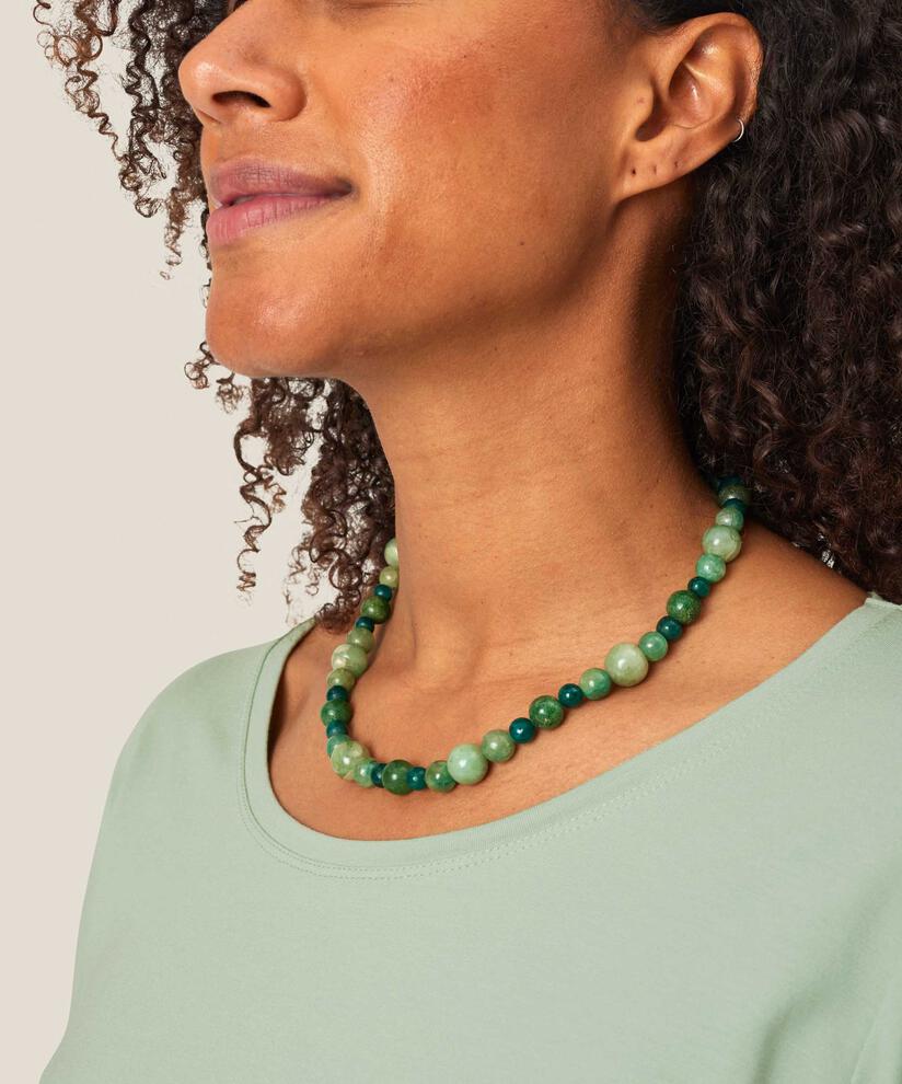 Rimor Necklace, Frosty Green