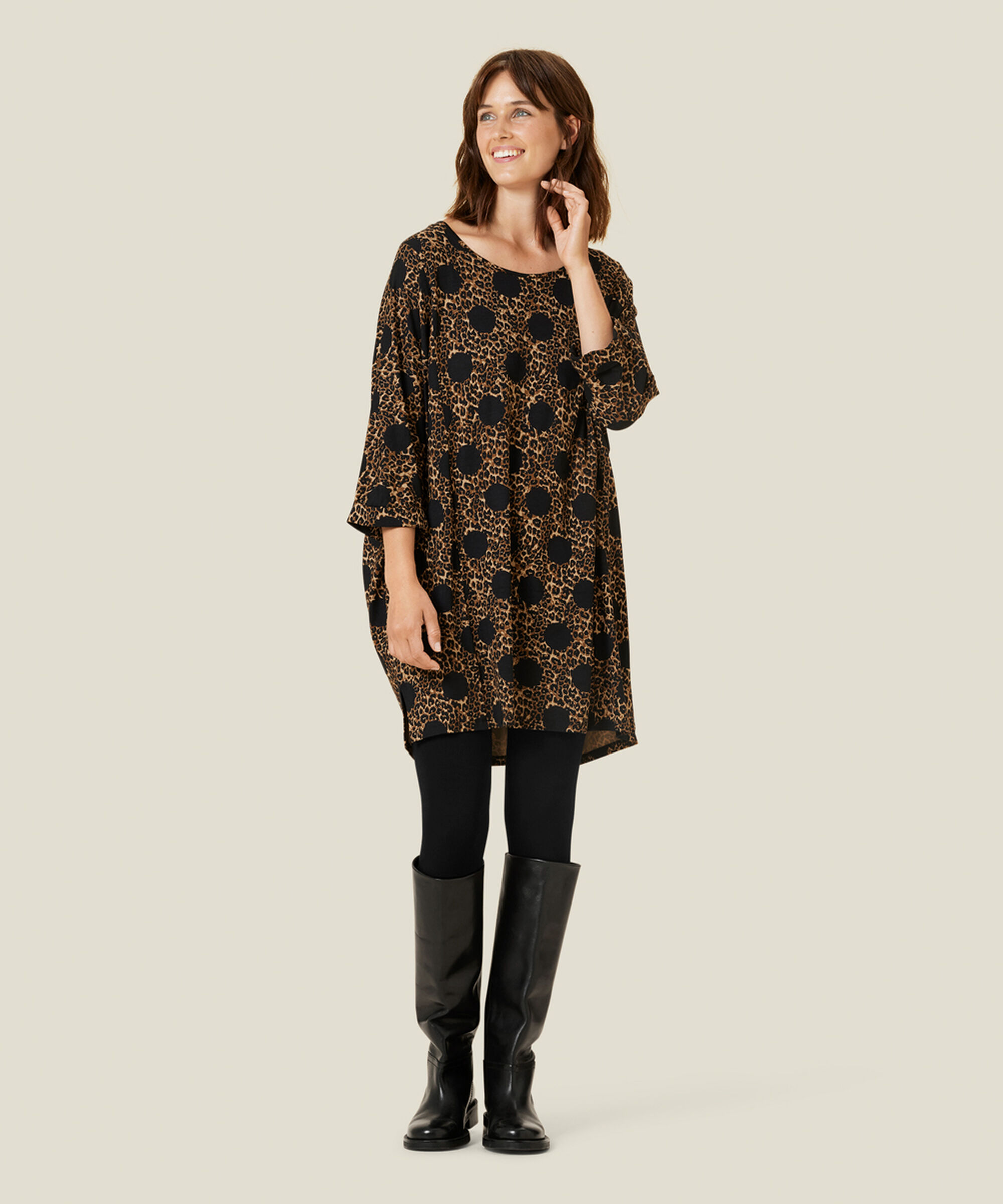 GALENY JERSEY TUNIC, Monk's Robe
