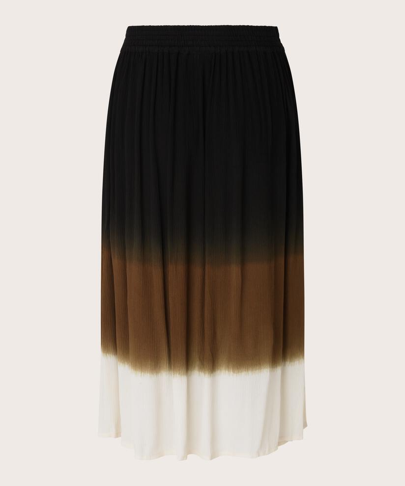 SONYA SKIRT, Bronze Brown