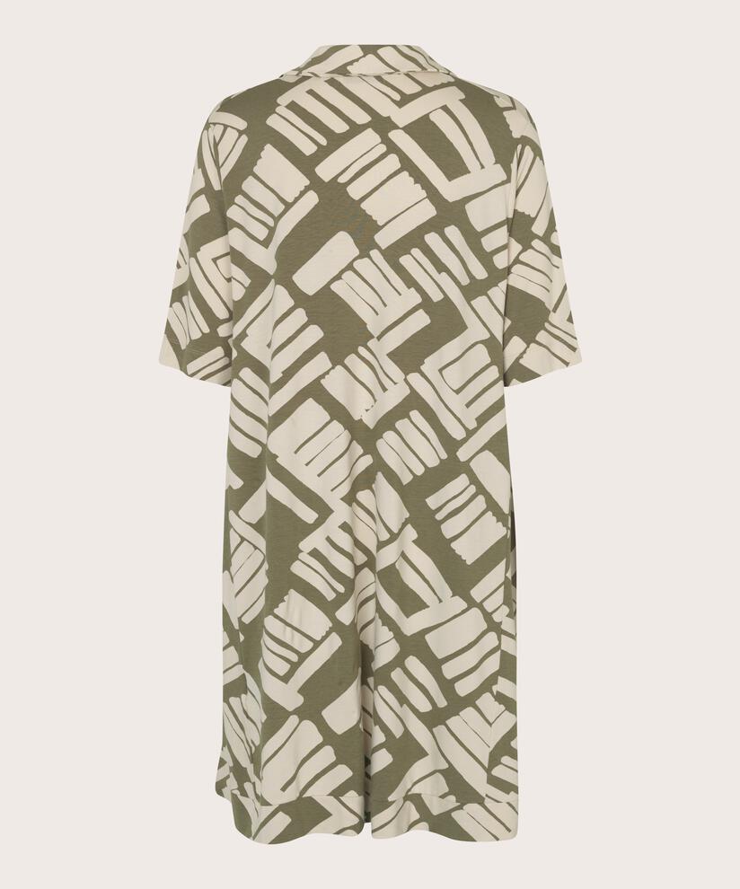 Gaiaba JERSEY Tunic, Dusky Green