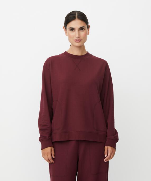 Diritta JERSEY Top, Tawny Port