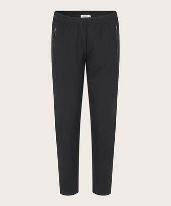 Parissi Jersey Trousers, Black