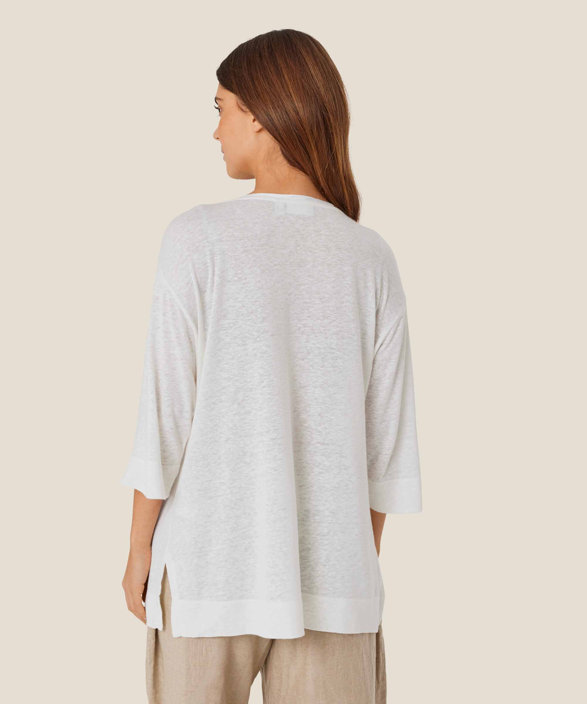 Bahija JERSEY Top, White