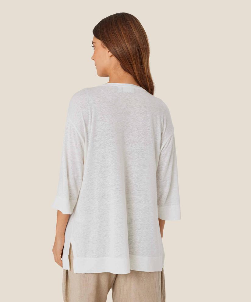 Bahija JERSEY Top, White