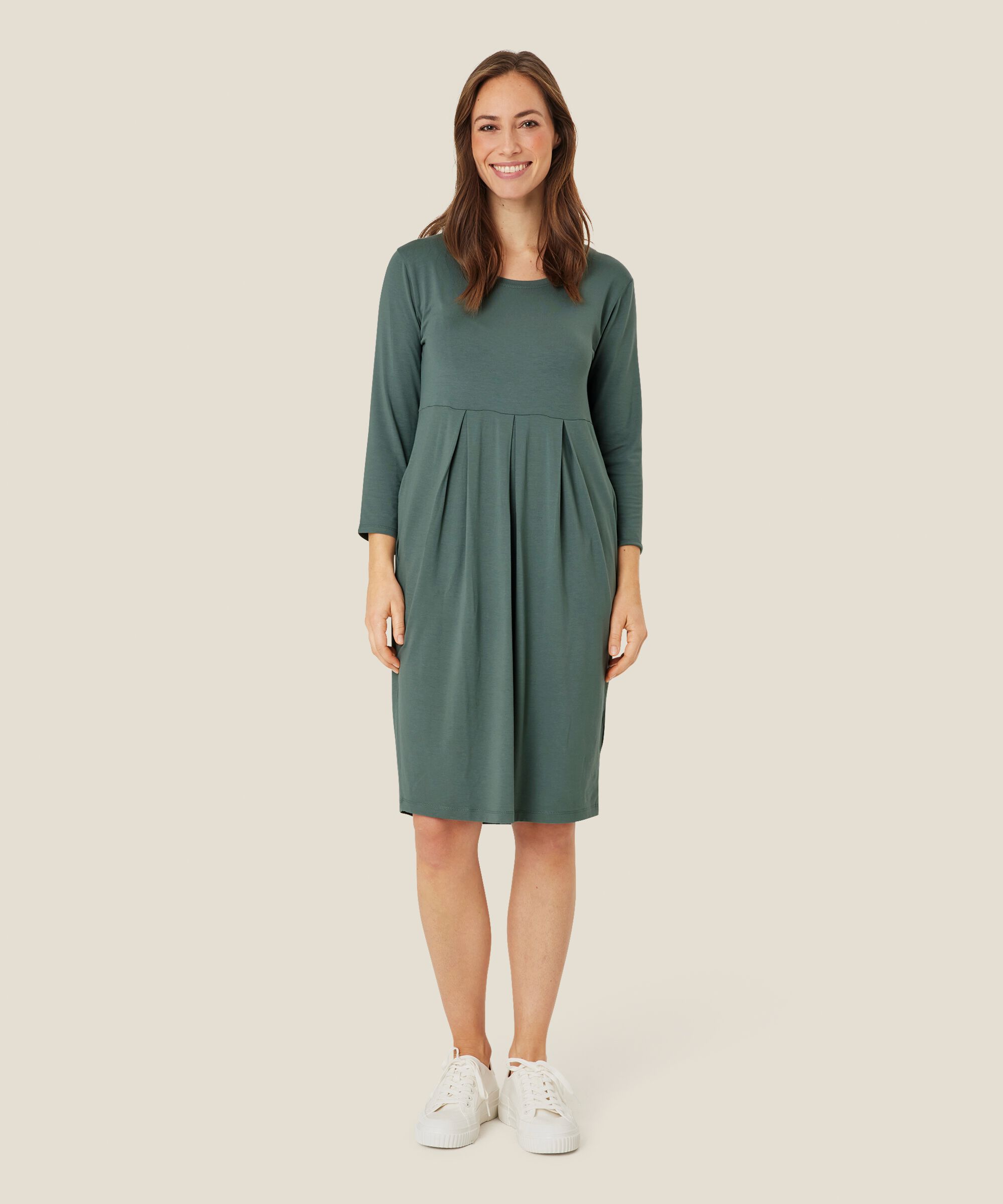 Noma JERSEY Dress, Balsam Green