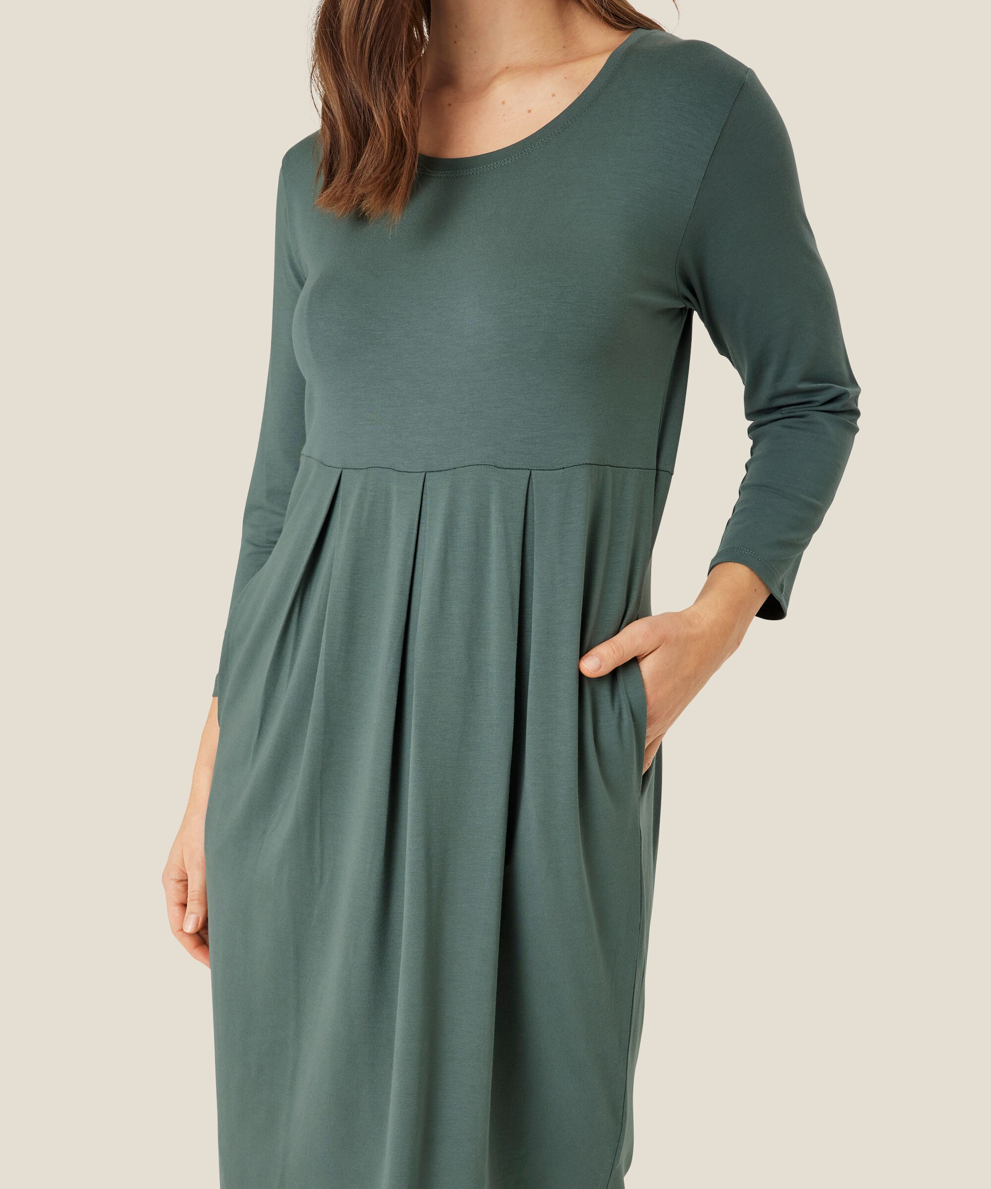 Noma JERSEY Dress, Balsam Green