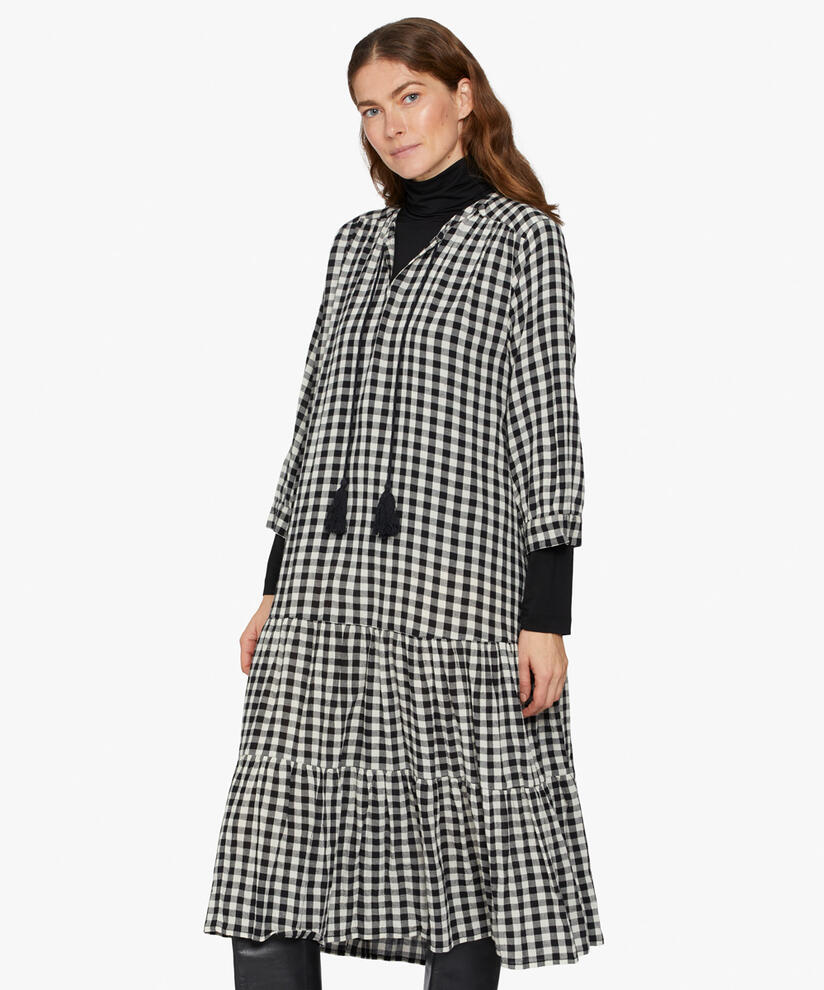 NARI DRESS, Black, hi-res