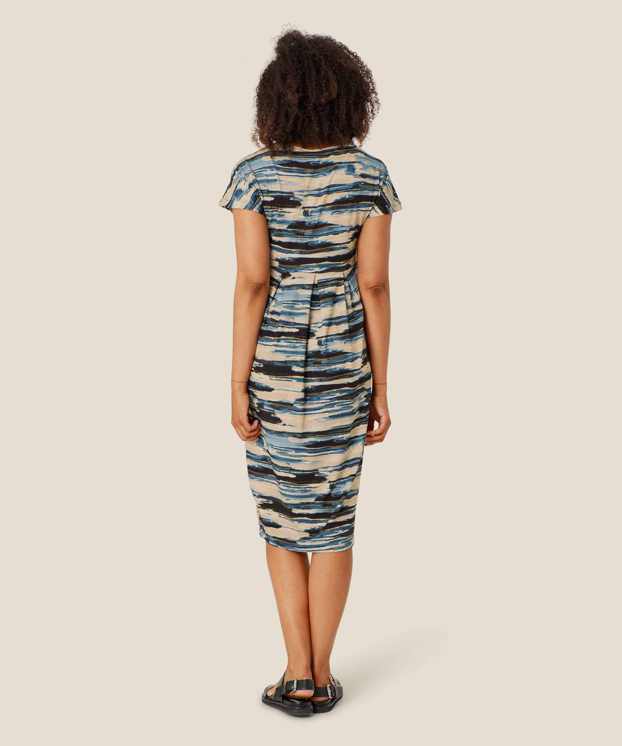 Olnia JERSEY Dress, Blue Fog