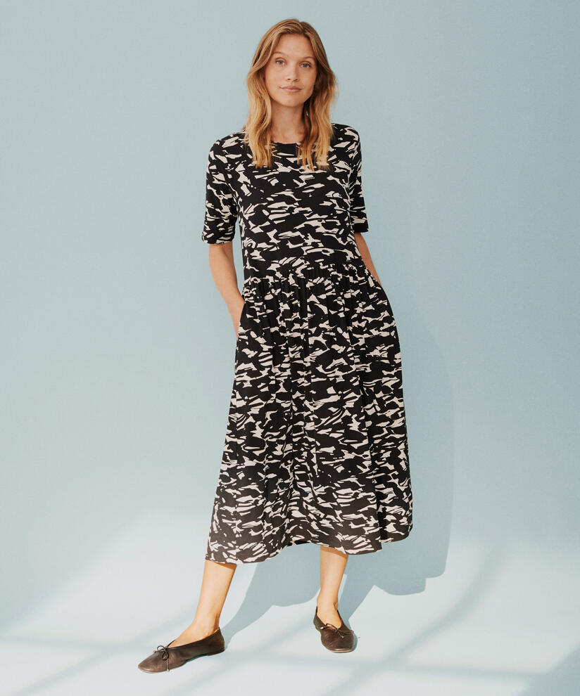 Nandu JERSEY Dress, Black