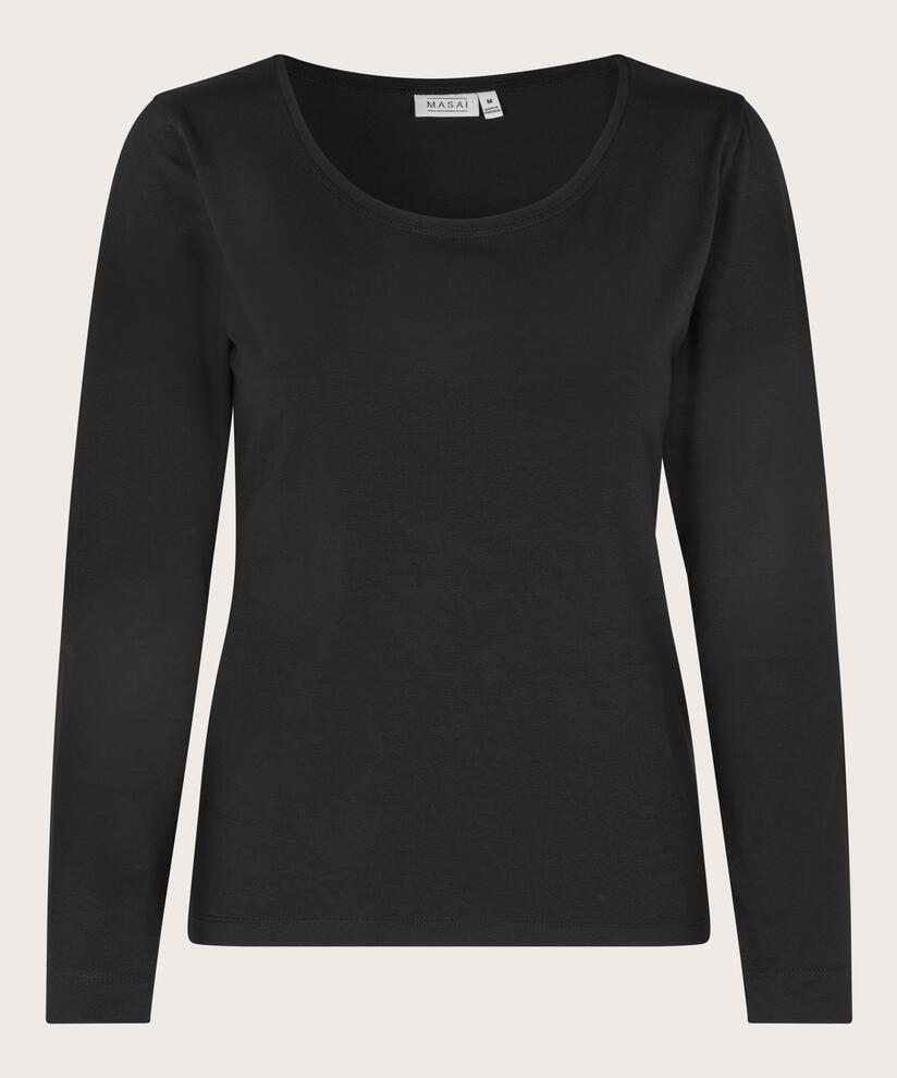 Creama JERSEY Top, Black