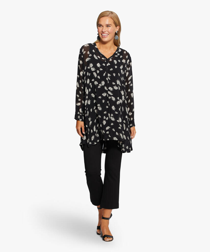GLENVA TUNIC, Black