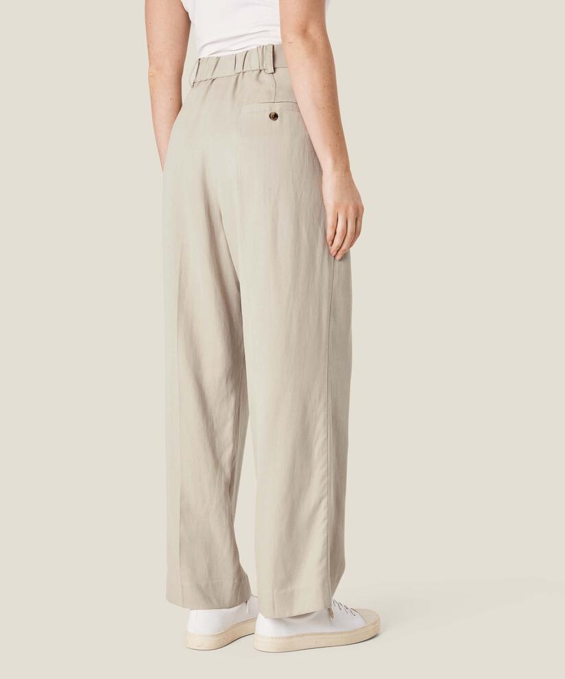 Perlias Trousers, Silver Cloud