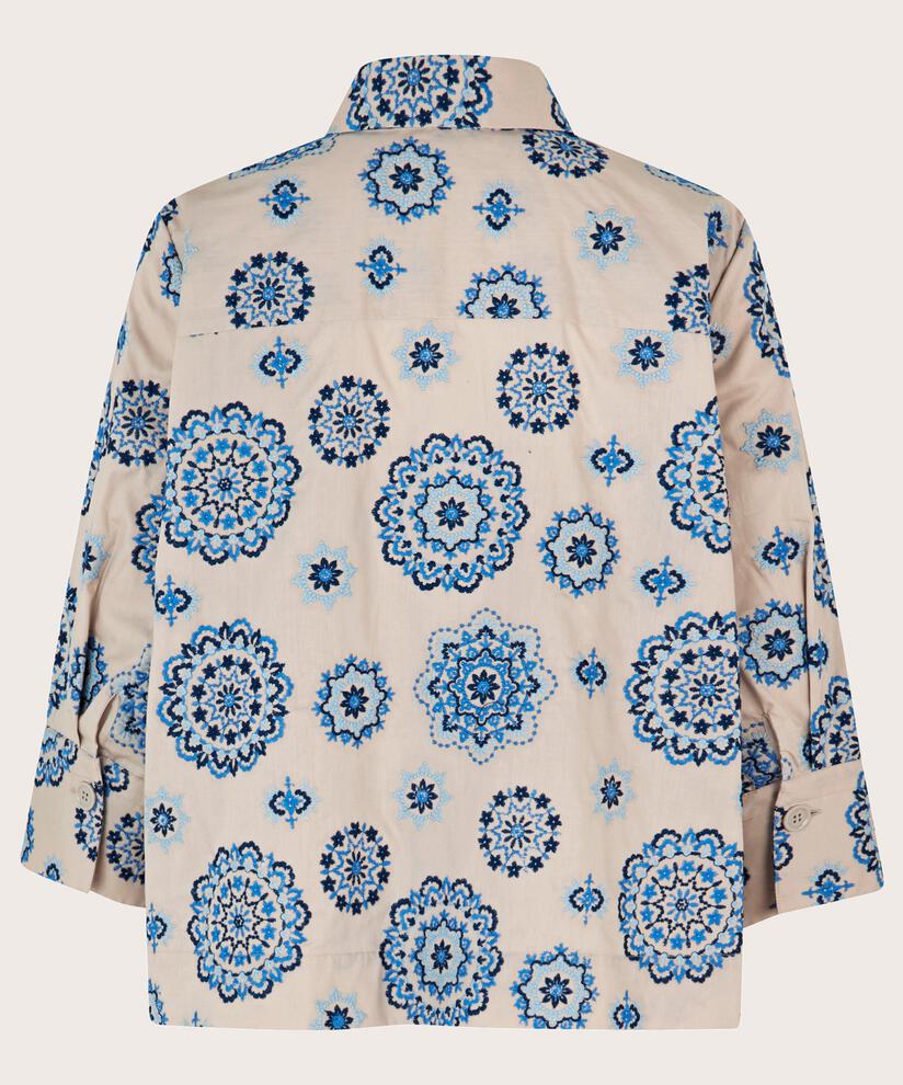 Idakaia Shirt, Nebulas Blue