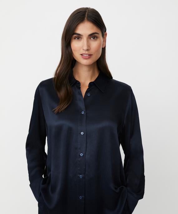 Irvela Shirt, Navy Blazer