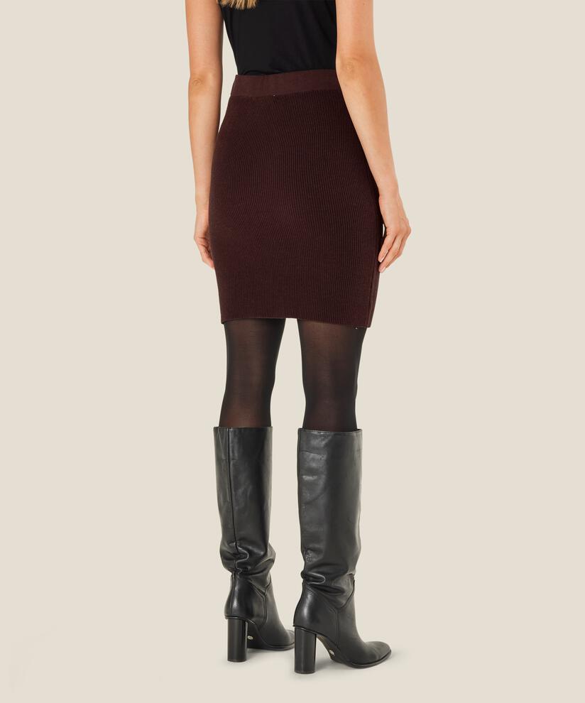 Syllie Skirt, Coffee Bean