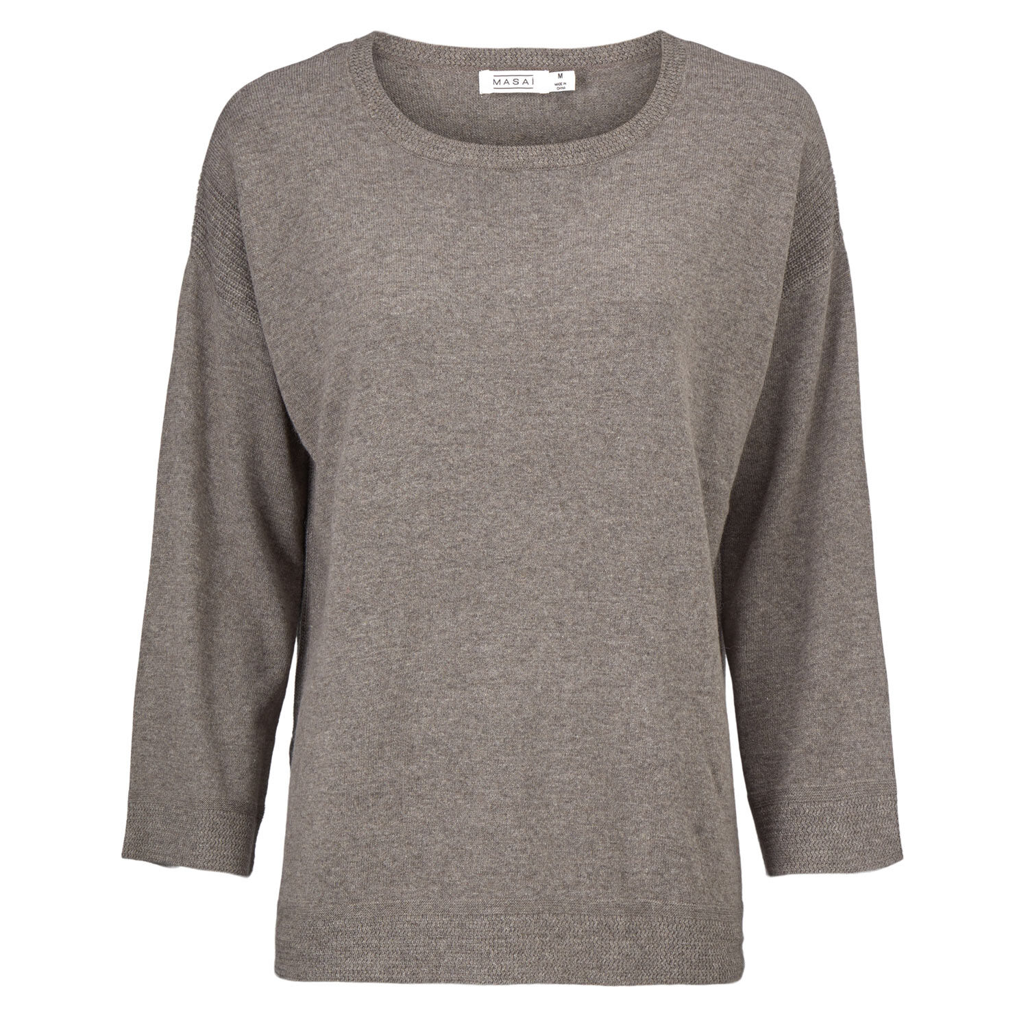 FANILSA TOP, Brown melange