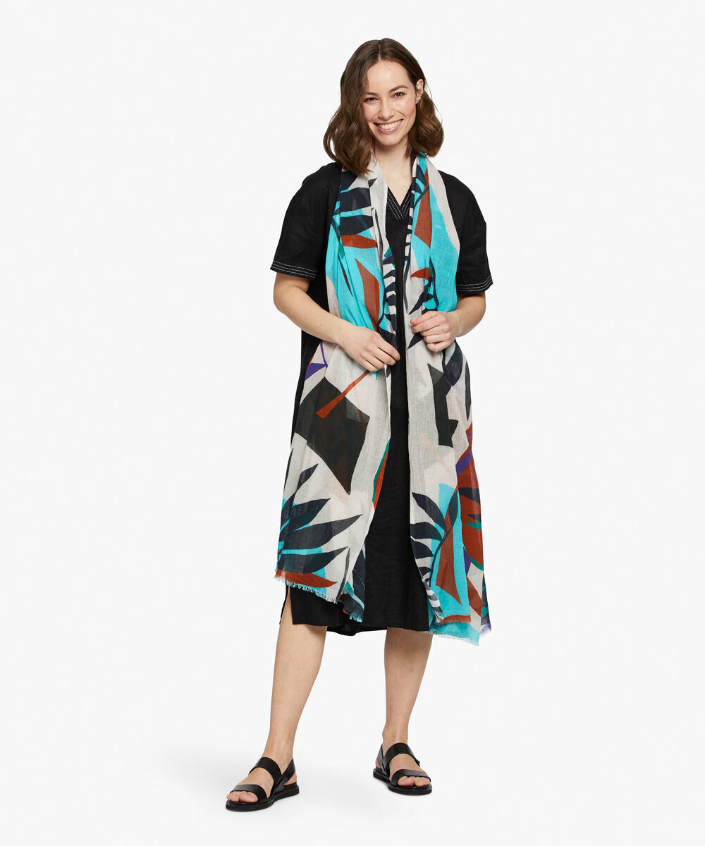 ABELINE SCARF, Aquarelle