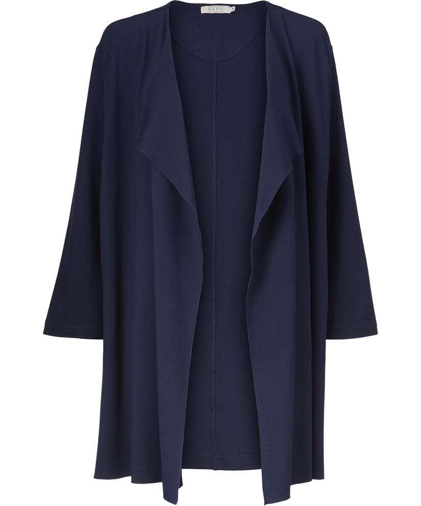 JENAMA JERSEY JACKET, Navy Blazer