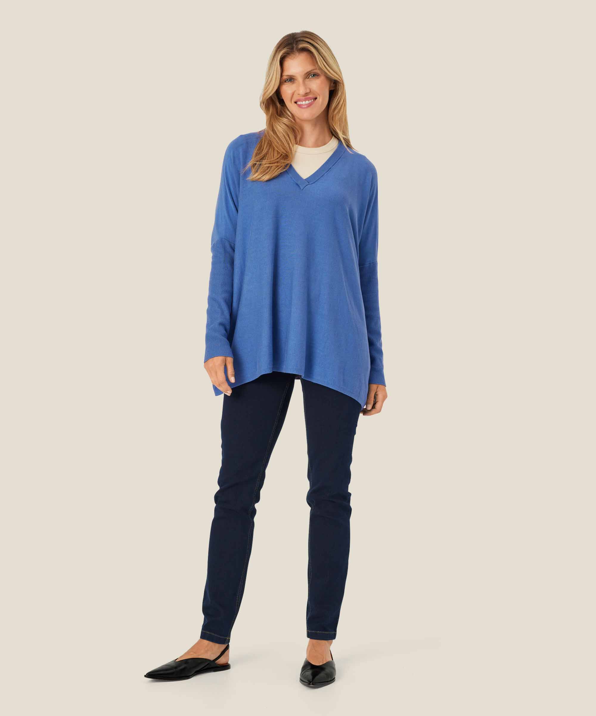 Fronia Jumper, Federal Blue