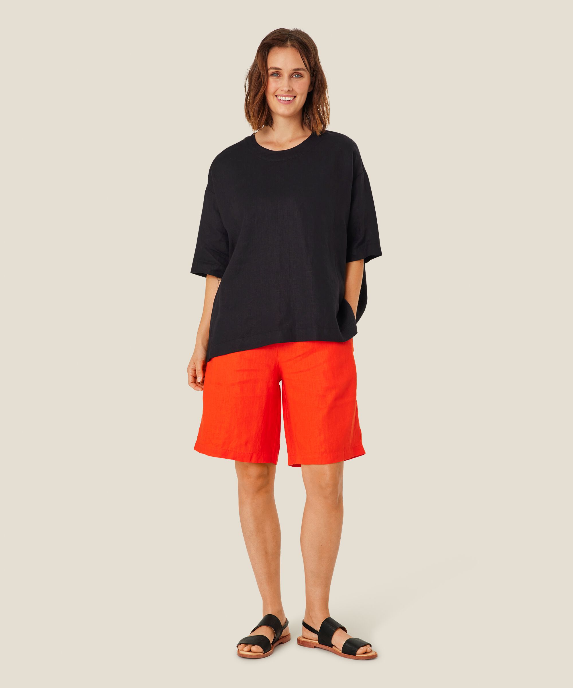 Degana Blouse, Black