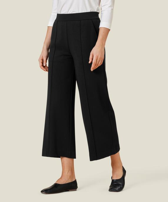 Piana JERSEY Trousers, Black