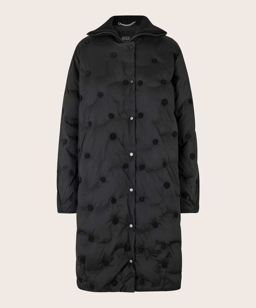 Tahila Down Coat, Black