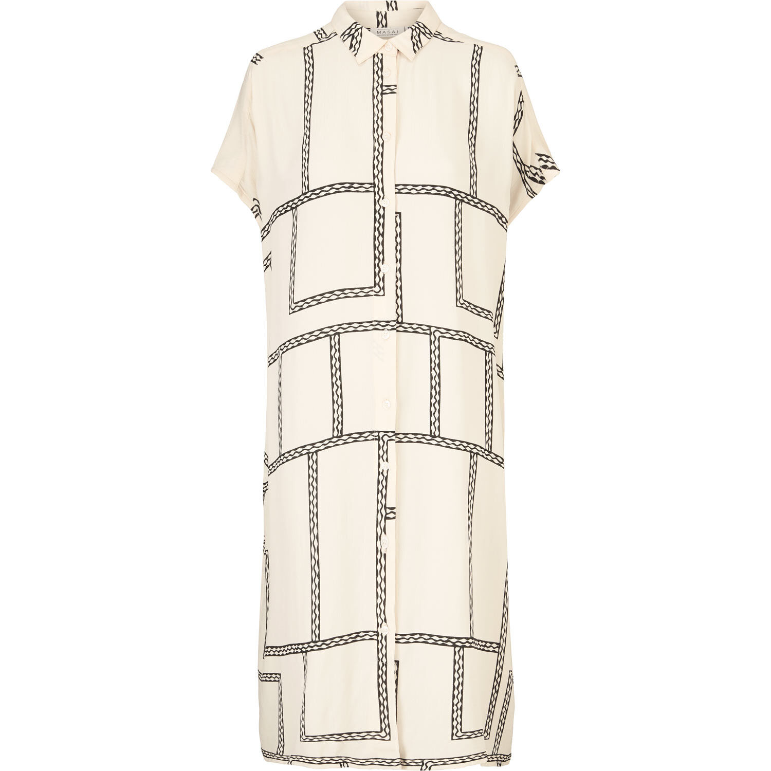 NELLA SHIRT DRESS, Whitecap
