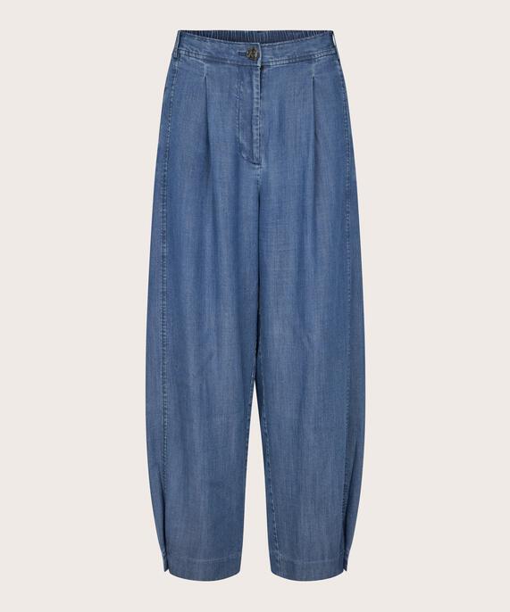Punna Denim Trousers, Washed denim