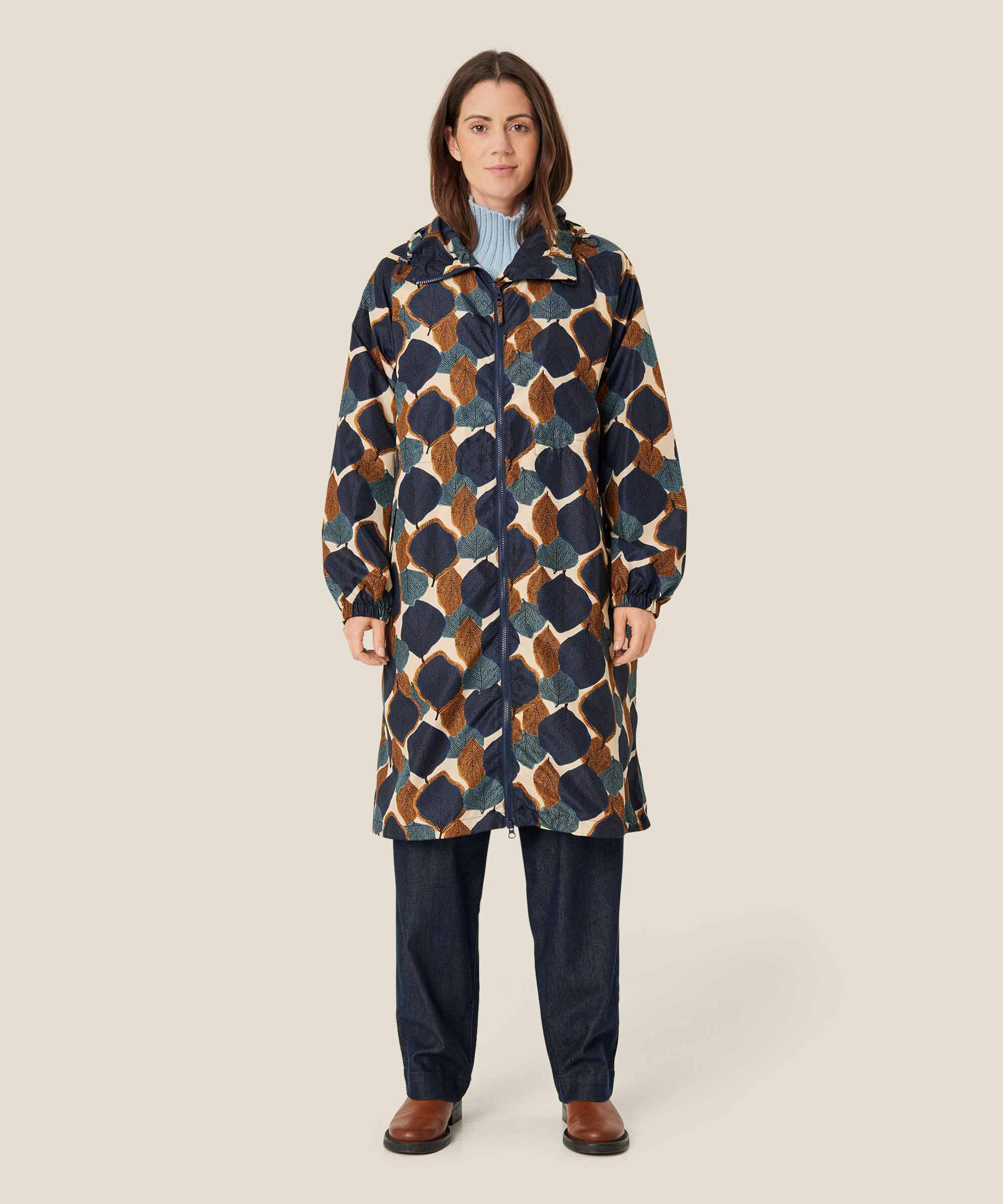 Trina Rain Coat, Moonlit Ocean