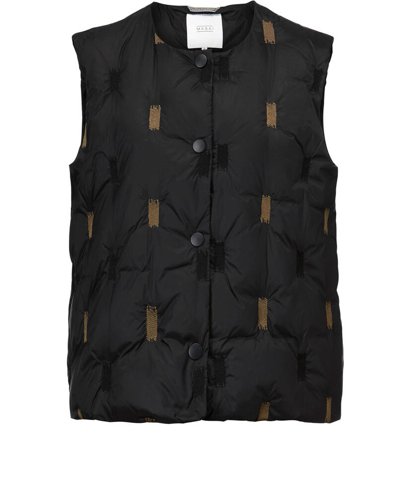 TINKI DOWN GILET, Desert Taupe