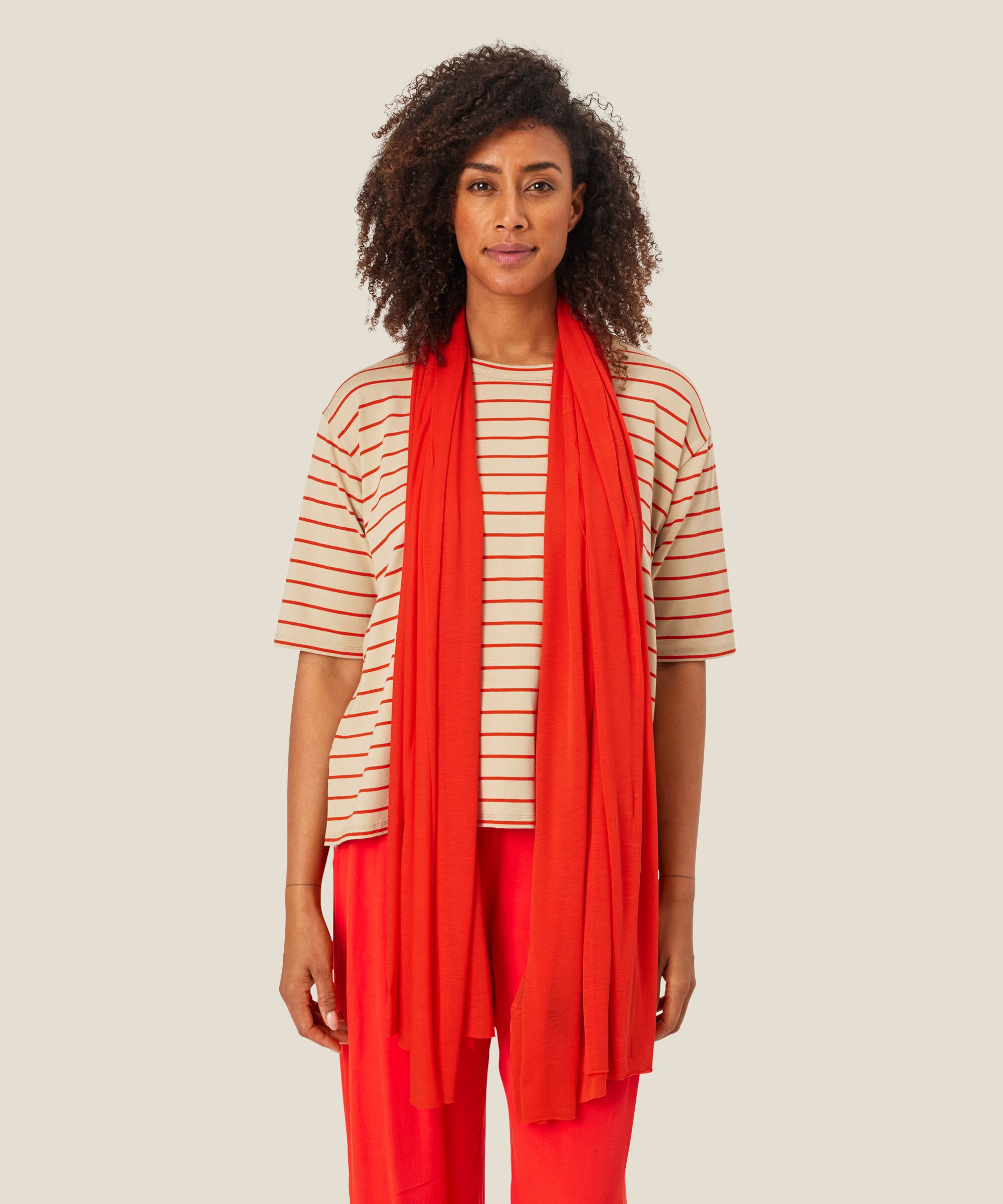 Amega JERSEY Scarf, Poinciana