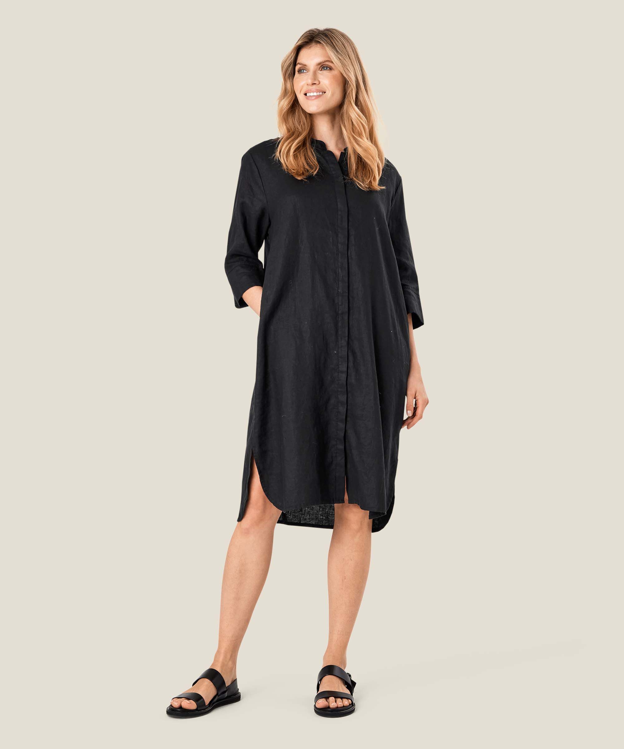 Nimes Dress, Black