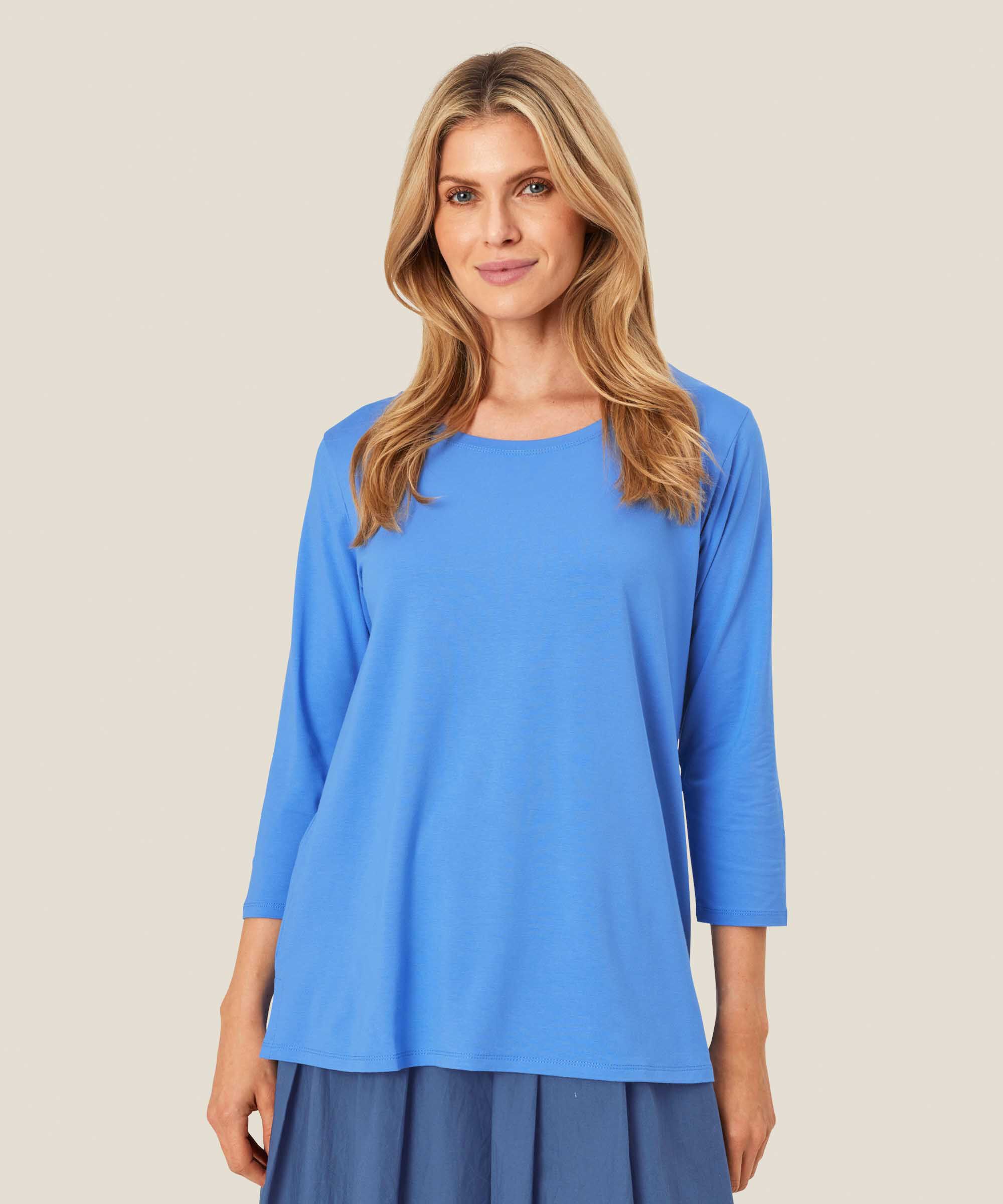 Cecille JERSEY Top, Ultramarine