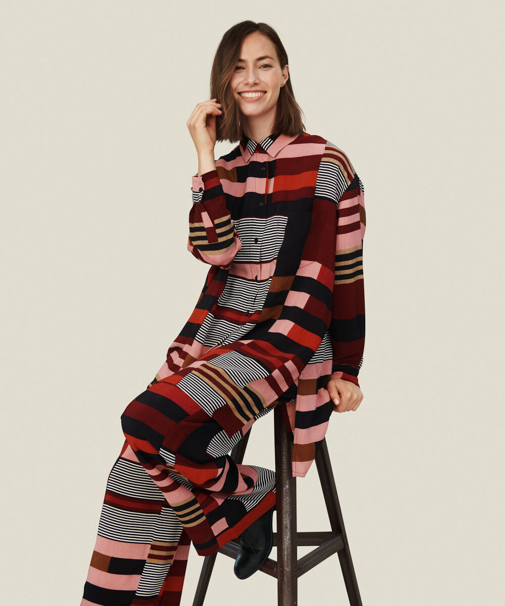 PERINUS TROUSERS, Chilli Pepper