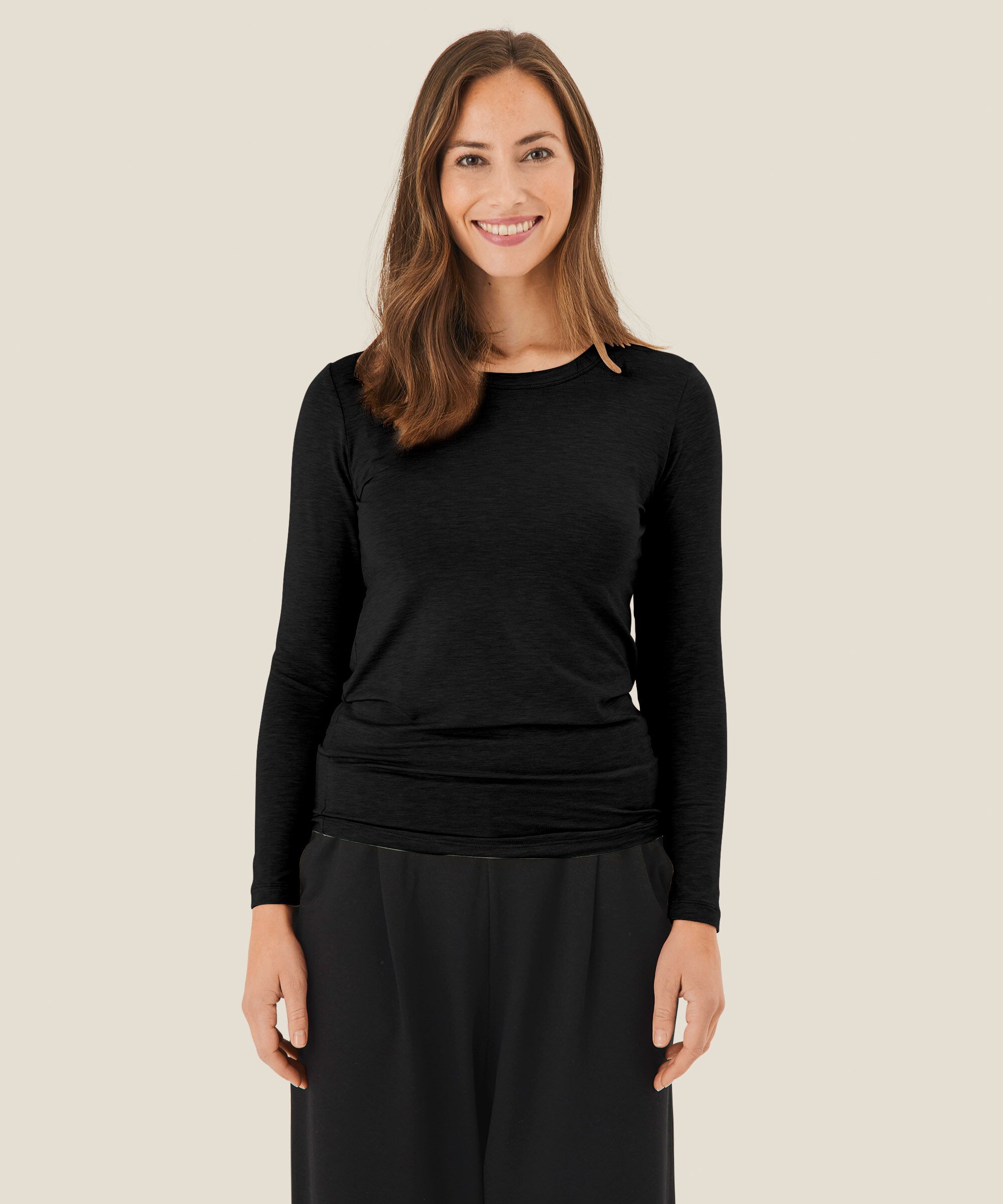 Doritla JERSEY Top, Black