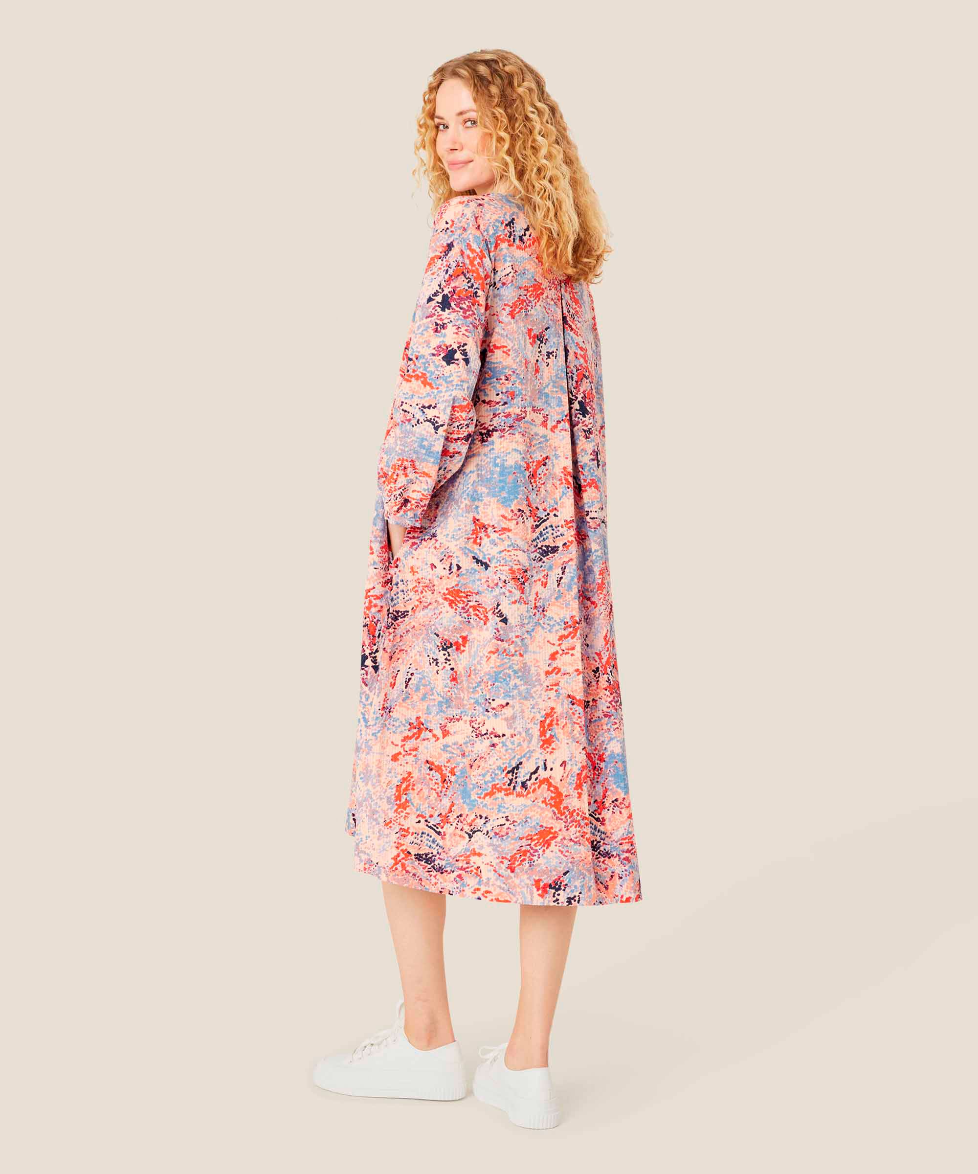 Nishat Dress, Orange com