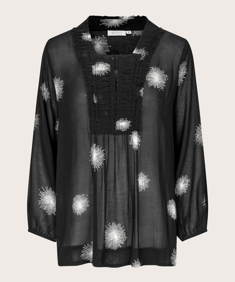 Bunika Blouse, Black