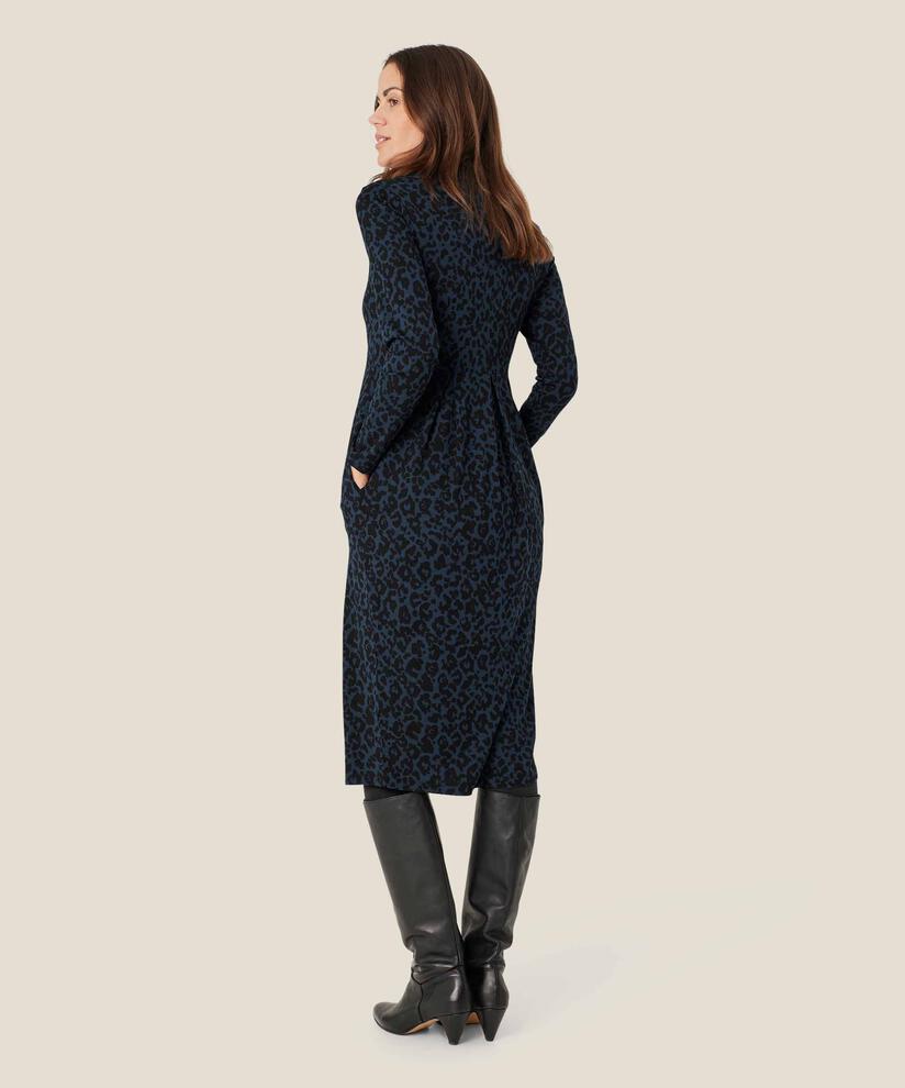 Noura JERSEY Dress, Moonlit Ocean
