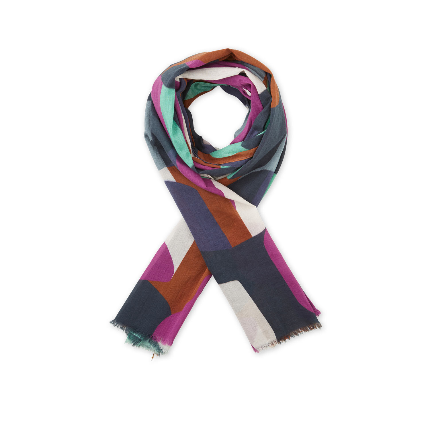 Agnetta Scarf, Sunset Purple
