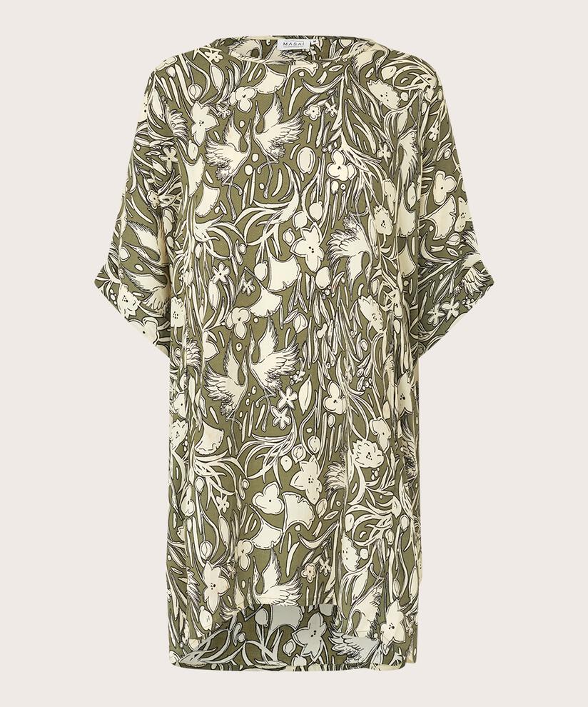 Galene Tunic, D. Lichen Green