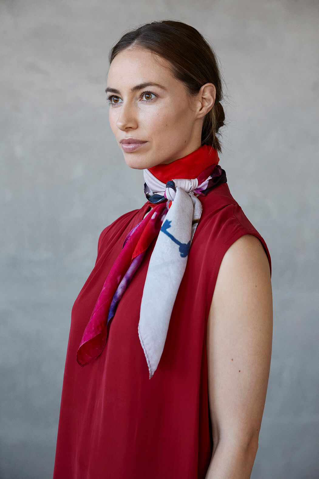 LUND SCARF, Chilli Pepper