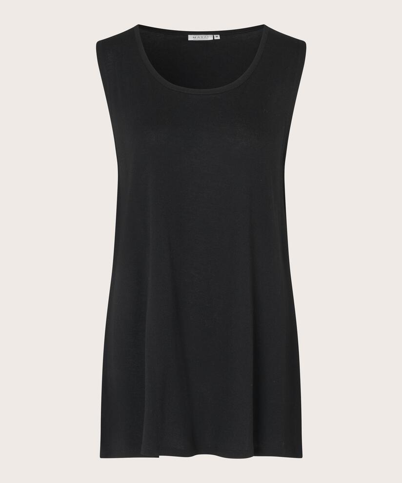 Elta JERSEY Top, Black