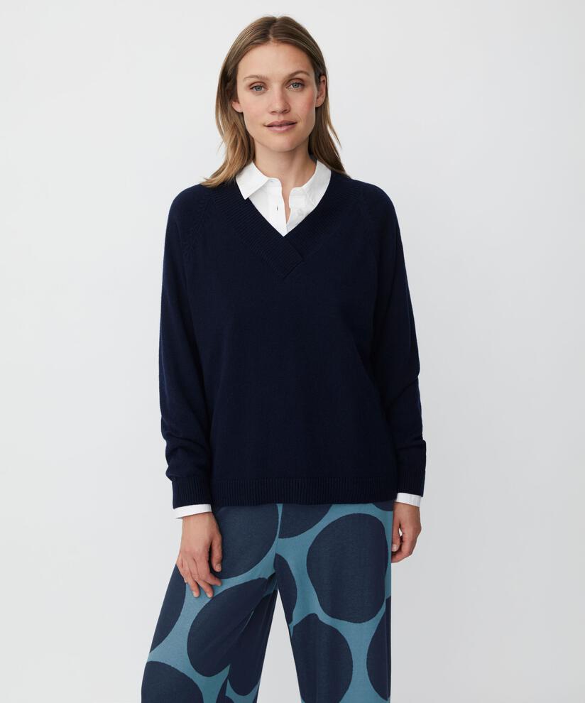 Fordane Jumper, Navy Blazer