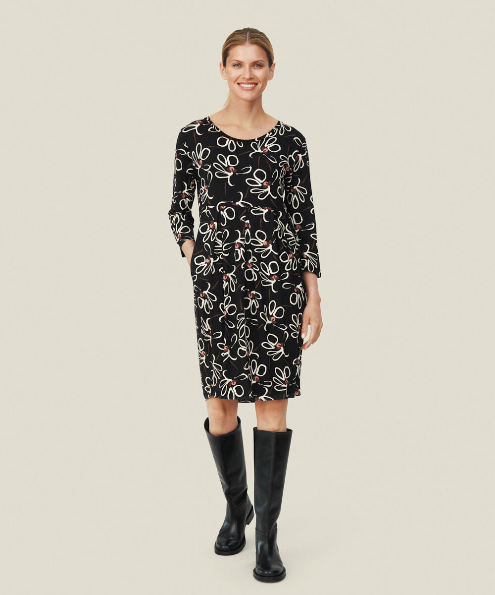 NOMA JERSEY DRESS, Dusty Rose