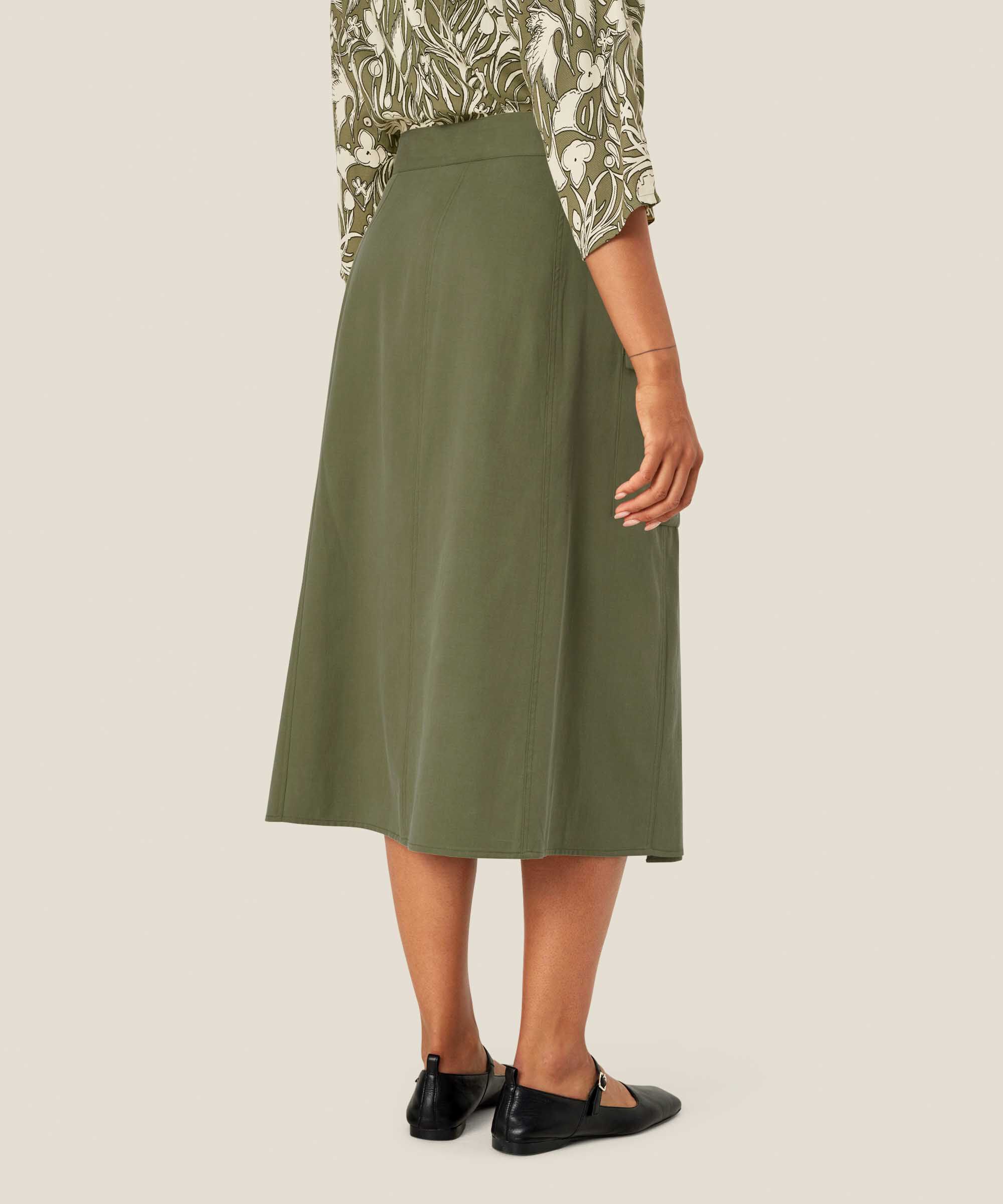 Sanchia Skirt, D. Lichen Green
