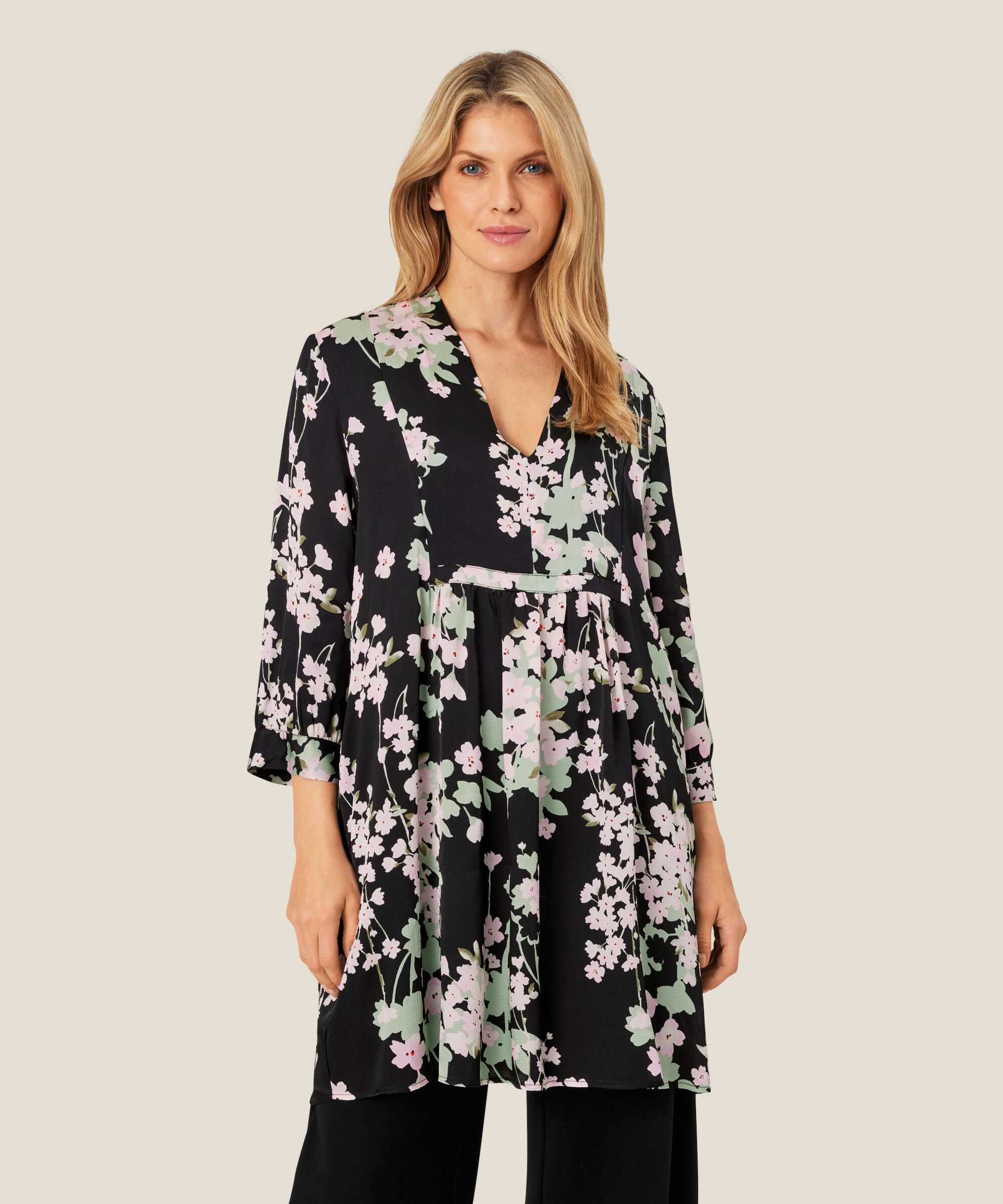 Gojana Tunic, Pink Lady