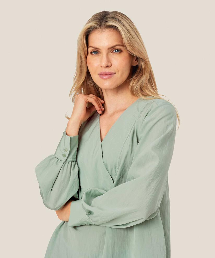 Dianthe Blouse, Frosty Green